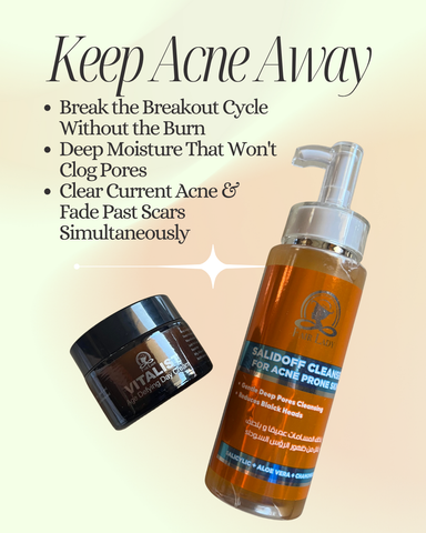 Salidoff Acne Prone Routine